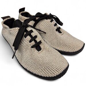 Arcopedico Vegan Knit Lace Up Shoes Women's Comfy Lightweight Breathable 8/8.5